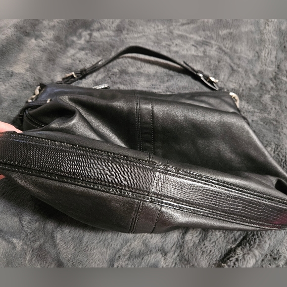 Coach Black Hobo - Picture 3 of 10